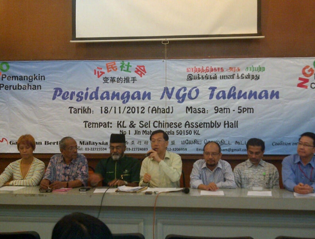 Persidangan NGO GBM