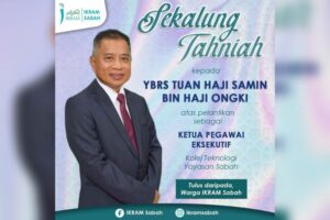 Ketua Pegawai Eksekutif, Kolej Teknologi Yayasan Sabah | IKRAM