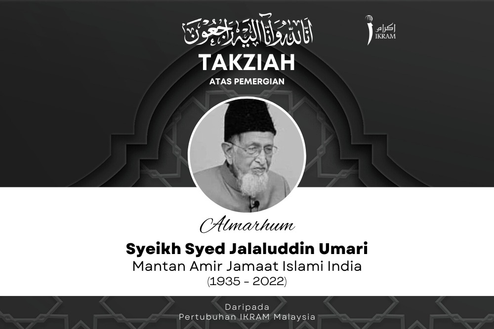 Kematian Syeikh Syed Jalaluddin Umari: IKRAM Ucap Takziah