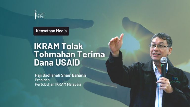 IKRAM Tolak Tohmahan Terima Dana USAID