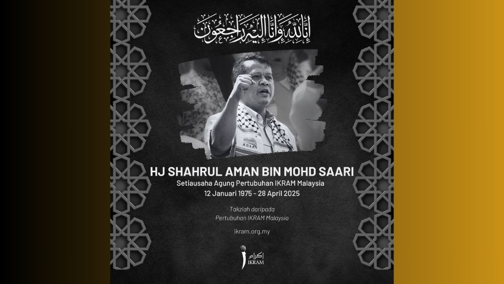 Pemergian Almarhum Hj Shahrul Aman: Ucapan Takziah Khas IKRAM