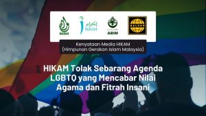 HIKAM Tolak Sebarang Agenda LGBTQ yang Mencabar Nilai Agama dan Fitrah Insani
