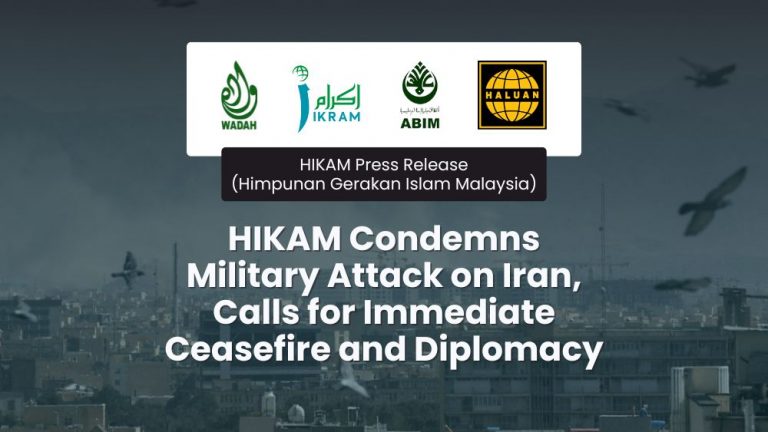 HIKAM Condemns Military Attack on Iran, Calls for Immediate Ceasefire and Diplomacy