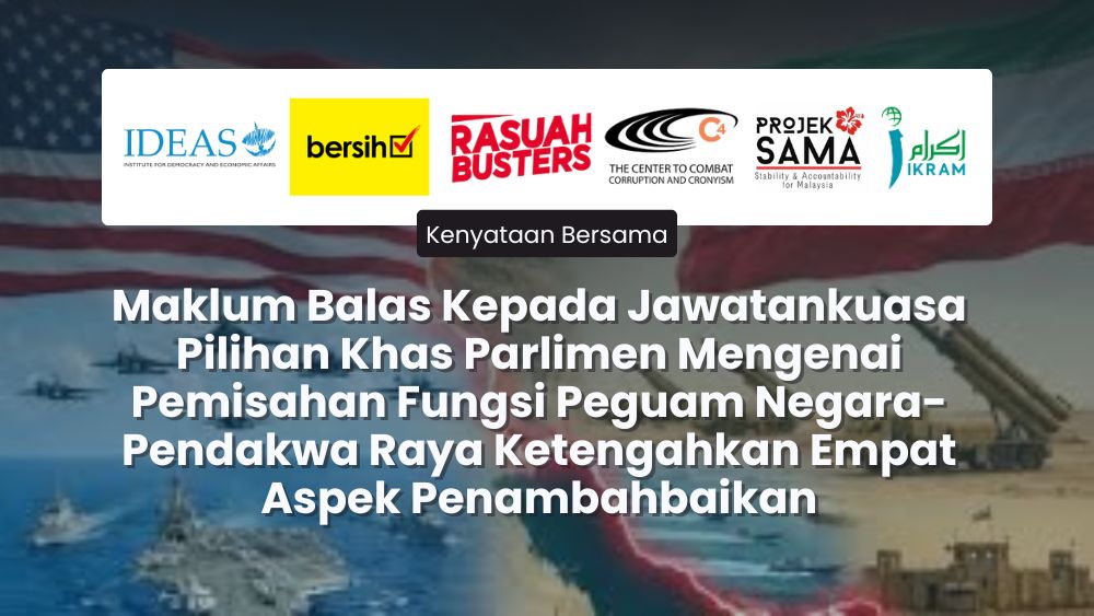 Pemisahan Peguam Negara - Pendakwa Raya: 4 Penambahbaikan