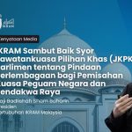 Pemisahan Kuasa: IKRAM Sambut Baik Syor JKPK Parlimen
